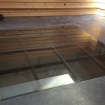 plancher en verre